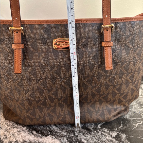 Michael Kors Signature Brown Tote - Picture 12 of 12